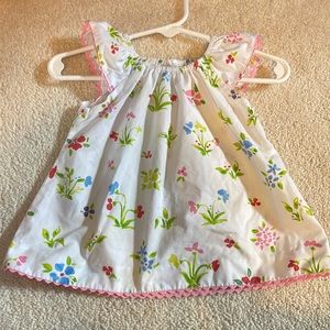 Little English white with flower